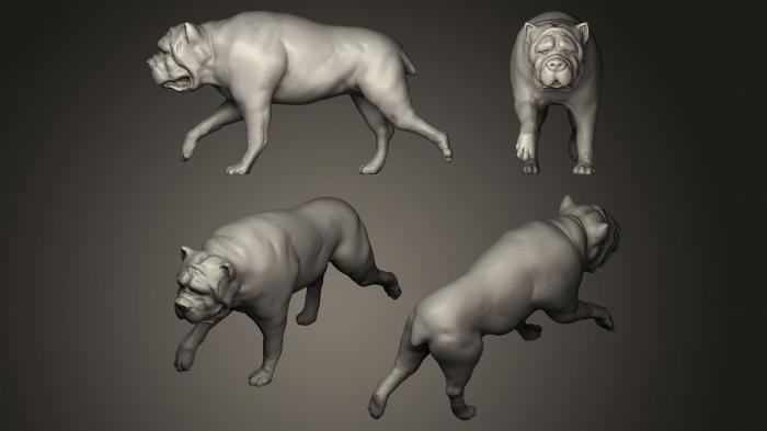 Animal figurines (STKJ_0136) 3D model for CNC machine
